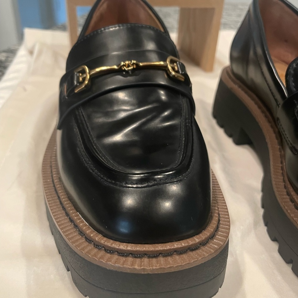 Sam Edelman chunky lug platform Laurs loafer flats size 7 - Picture 7 of 16